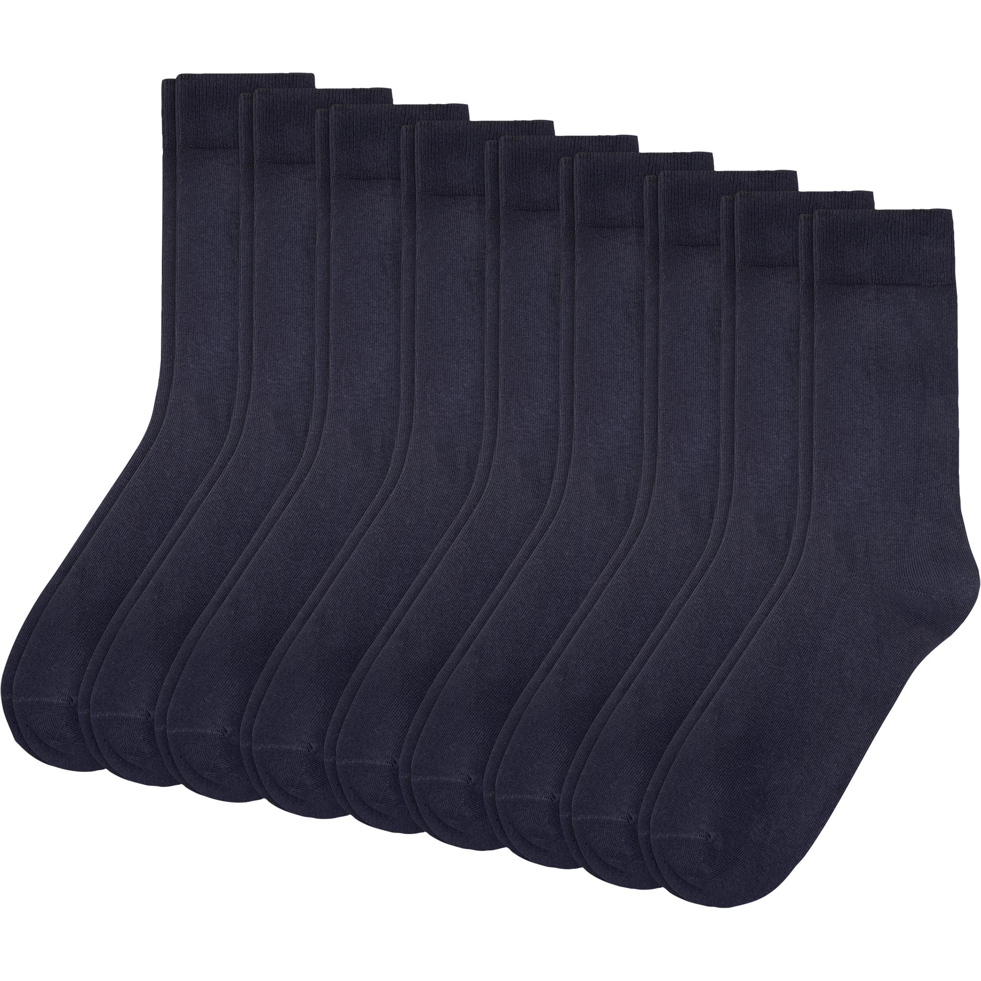 Camano, Damen, Socken, Cotton, Blau, (9er Pack, 39 - 42)