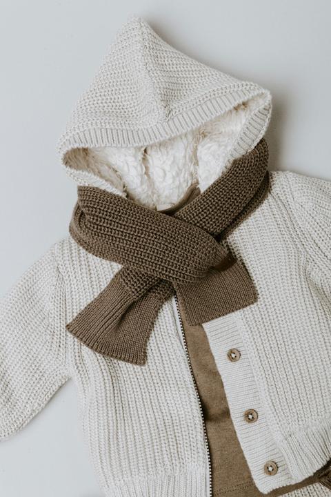 Image du produit Baby's only Babys Only Veste à capuche doublée en peluche Soul, lin chaud (68)