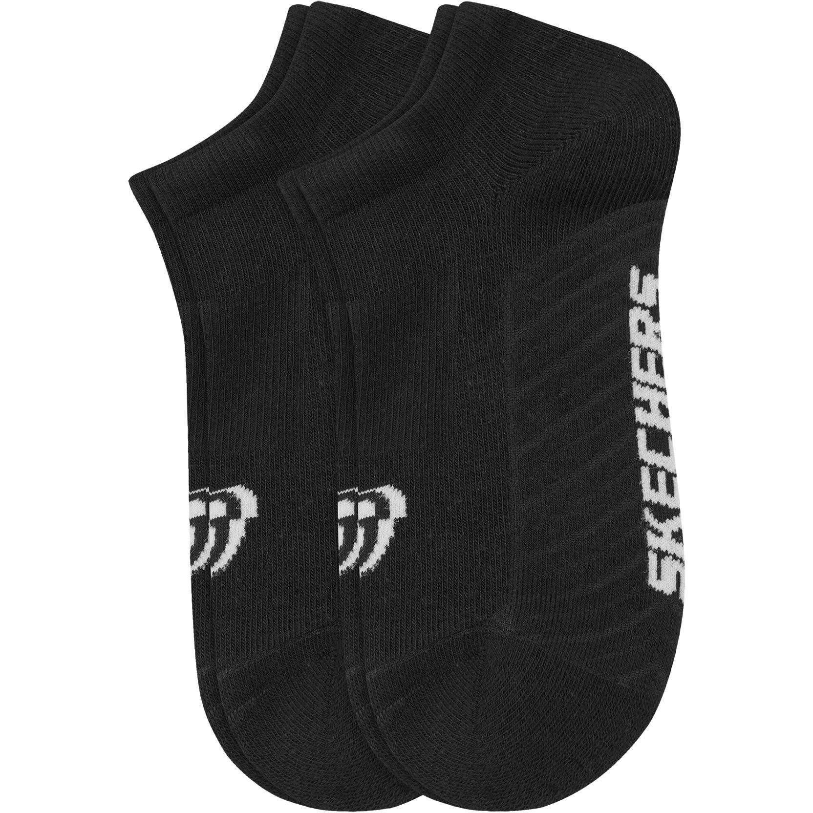 Thumbnail - Skechers, Unisex, Socken, Basic - SK43024, Schwarz, (2er Pack, 43 - 46)