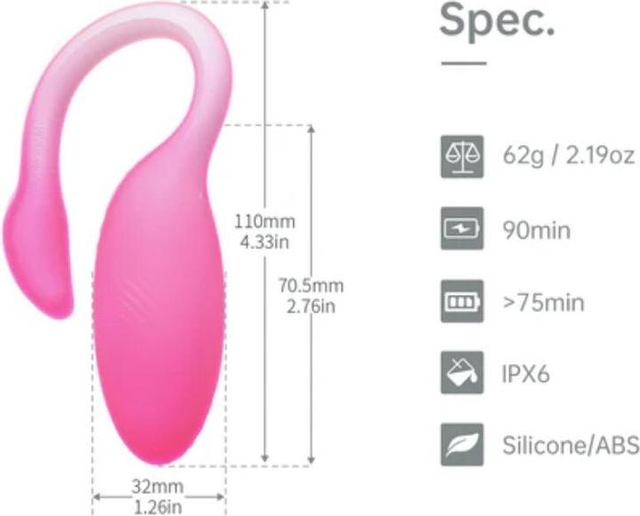Actual product image Magic Motion - - Flamingo Max Vibrating Bullet