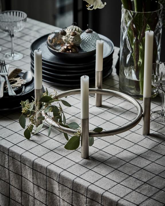 Produktbild House Doctor Candle holder, HDMaxi, Advent, Antique silver