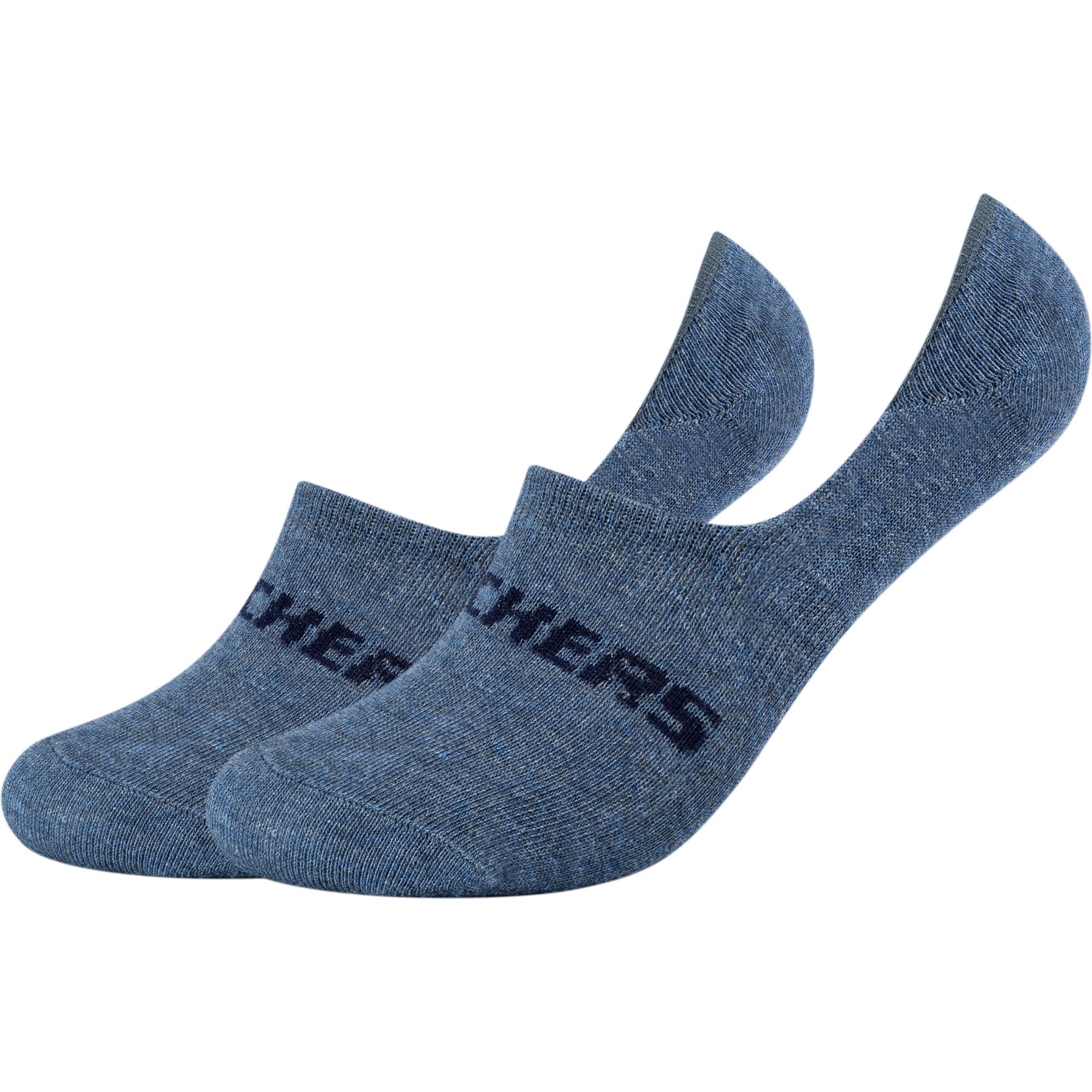 Skechers, Unisex, Socken, Mesh Ventilation, Blau, (2er Pack, 39 - 42)