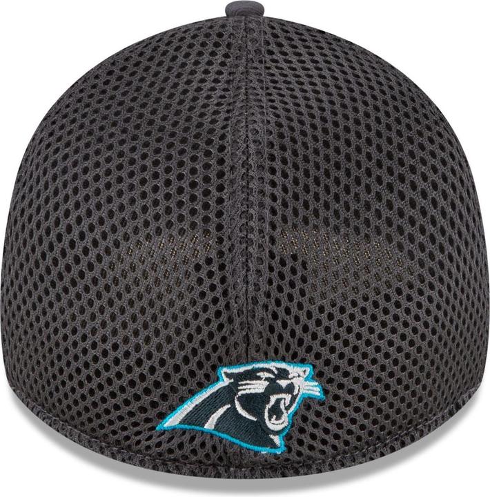 Actual product image New Era 39Thirty Stretch Mesh Cap - Carolina Panthers - M/L (M/L)