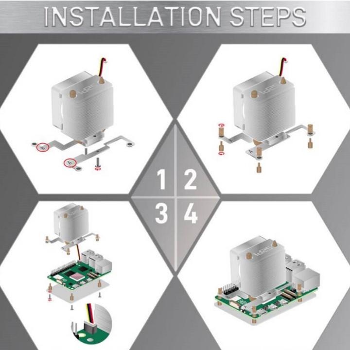 Actual product image DFRobot ICE Tower cooler for Raspberry Pi 5