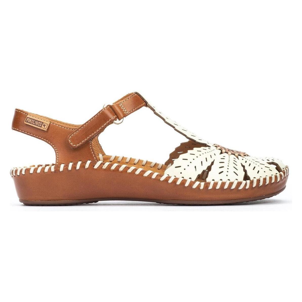 Pikolinos, Damen, Sandalen, P. Vallarta, Weiss, (36)