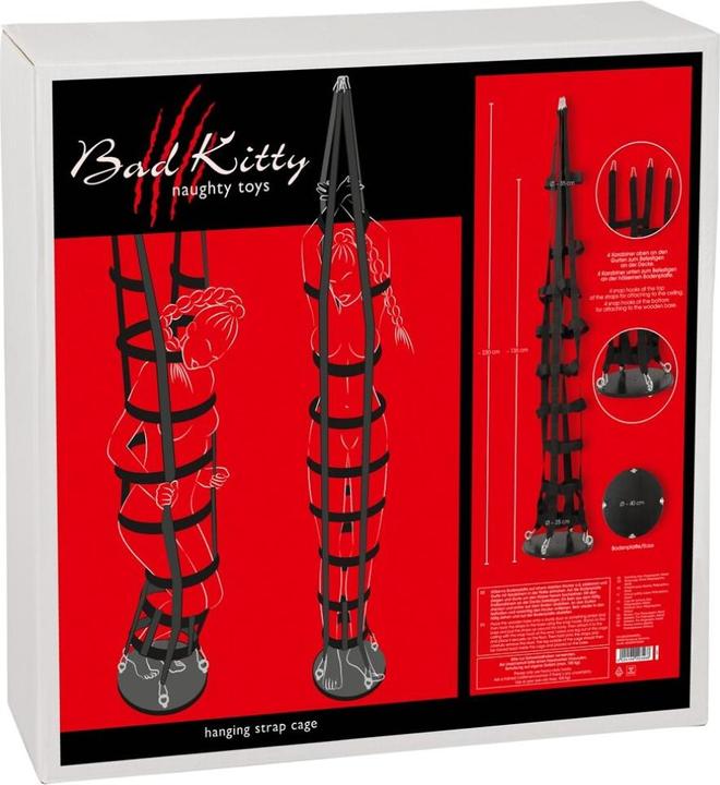 Actual product image Bad Kitty Strap Cage