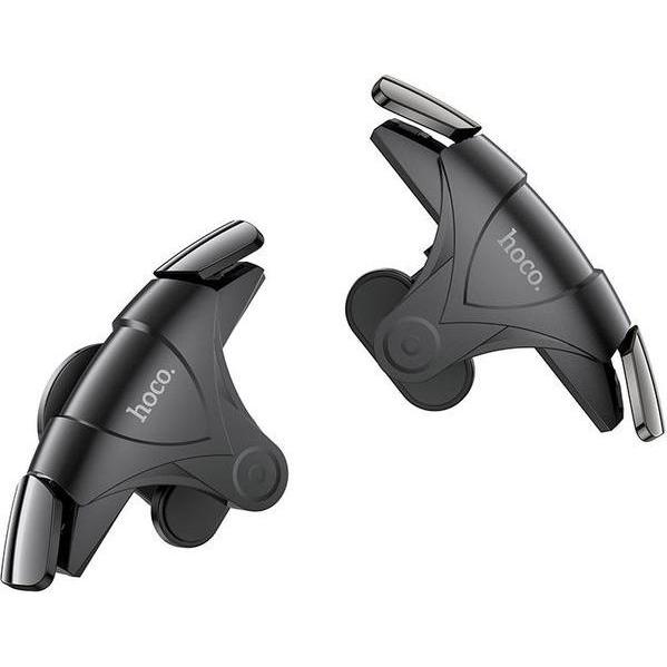 Hoco - Mobile Game Controllers Wolf (GM5) - Shooting Triggers for Smartphones - Black, Accessori per controller gaming, Grigio, Nero