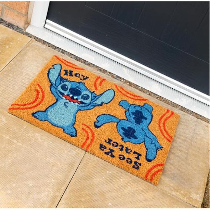 Actual product image Pyramid LILO ET STITCH - Paillasson 40X60 - Hey / See Ya Later (60 x 40 cm)