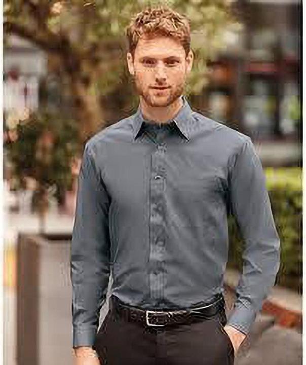 Produktbild Russell Collection Langarm Hemd (48)