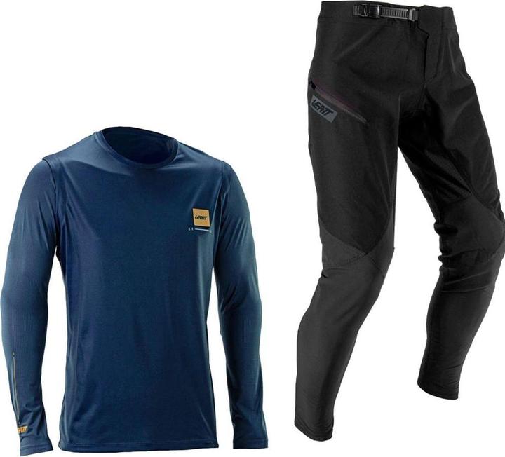 Produktbild Leatt MTB Gravity 1.0 Ride Kit galaxy blue S (Herren, S)