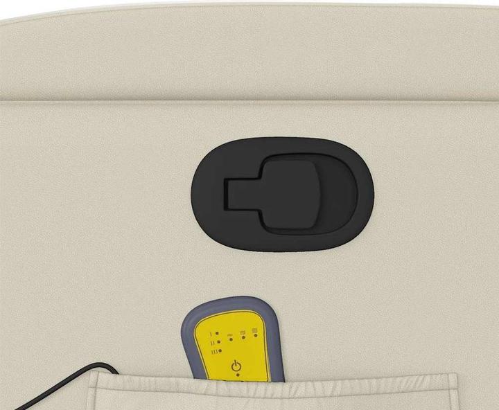 Immagine prodotto vidaXL Sedia da massaggio in similpelle crema, colore: crema, materiale