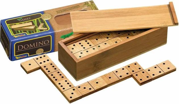 Actual product image Philos Domino Double 6 (French, German, 2 - 4 Players)