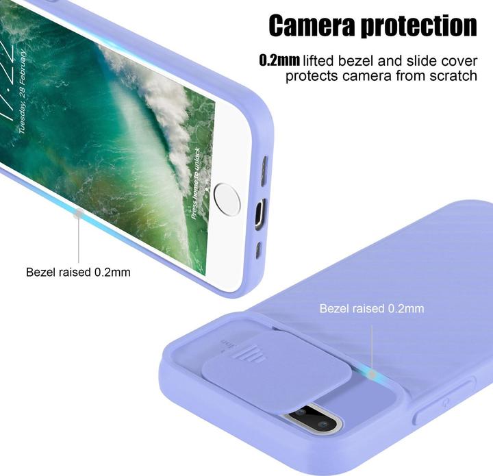 Image du produit Cadorabo Couverture TPU avec protection pour appareil photo (Apple iPhone 7 Plus, Apple iPhone 7s Plus)