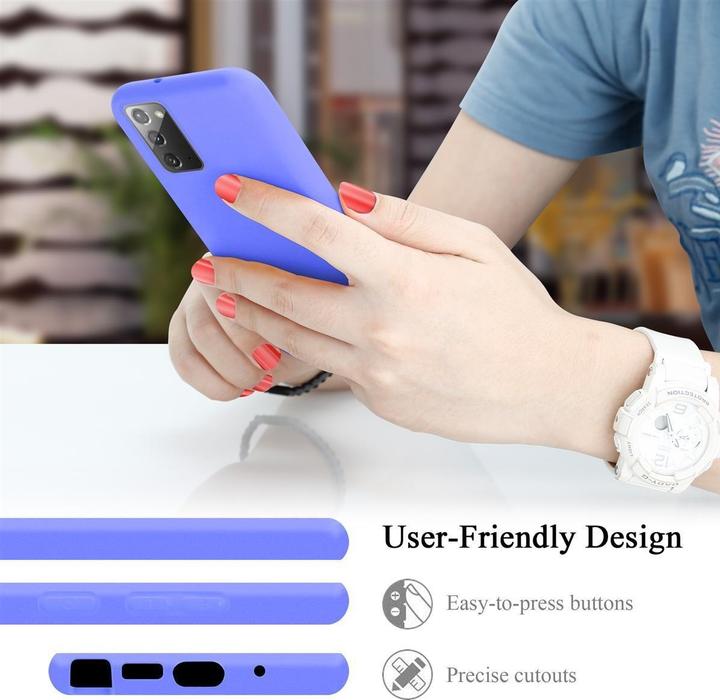 Produktbild Cadorabo TPU Liquid Silicone Case Cover (Samsung Galaxy Note 20)