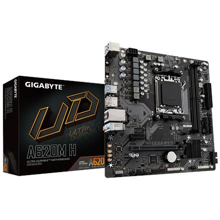 Actual product image Gigabyte MB A620M H (A620,AM5,mATX,AMD) (AM5, AMD A620, mATX)