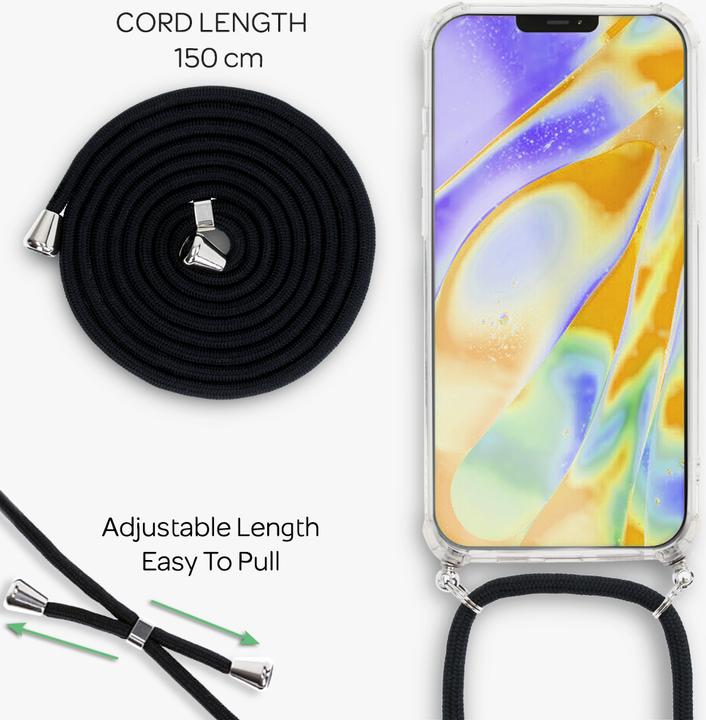 Actual product image Nalia Mobile phone case with chain