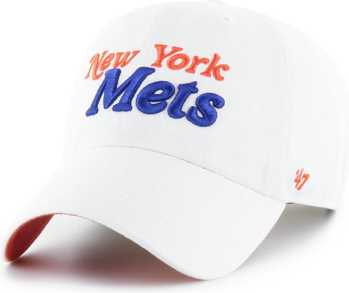 Image du produit 47 Brand Casquette de baseball New York Mets MLB Pensacola Clean Up (Taille unique)
