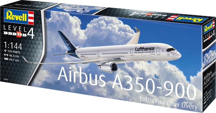 Produktbild Revell Airbus A350-900 Lufthansa New Livery