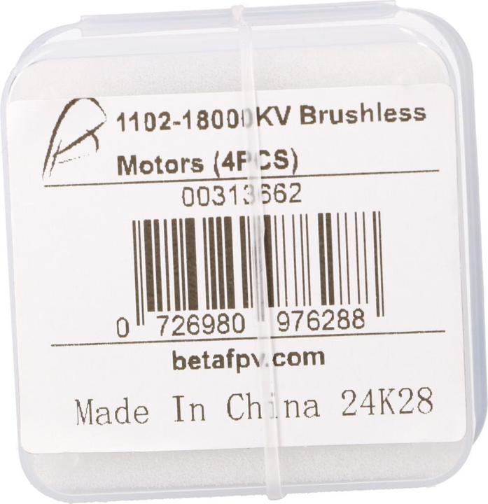 Image du produit BetaFPV 1102-18000KV | Kit moteur de drone | 4 pièces 45mm