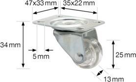 Produktbild Wagner System Lenkrollen