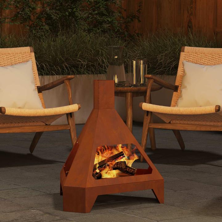 Produktbild vidaXL Holzfeuerstelle