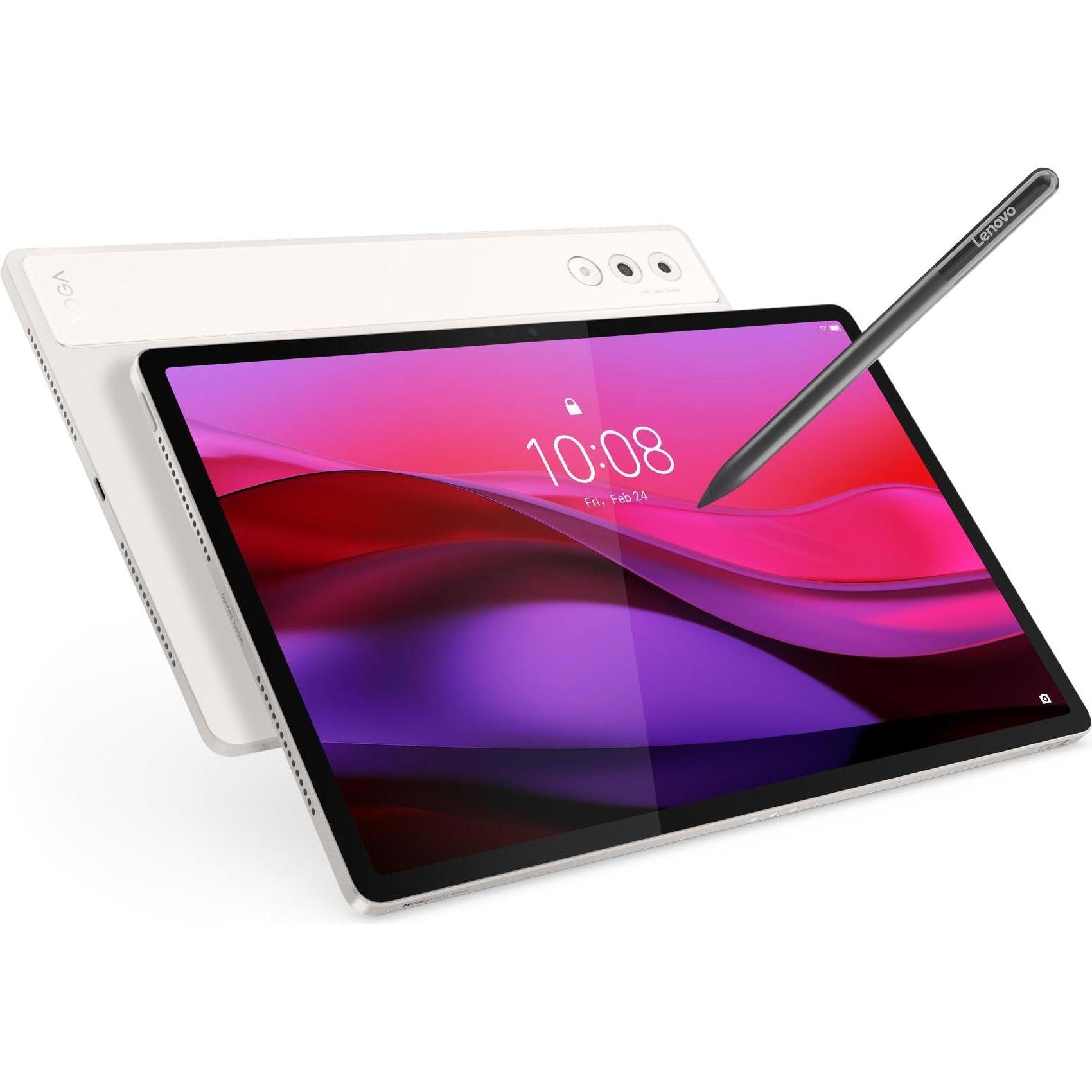 Lenovo Yoga Tab PLUS 12,7" 16GB + 256GB - SEASHELL + Tab Pen Pro / 12,7" / 13MP+13+2MP / Android 14 