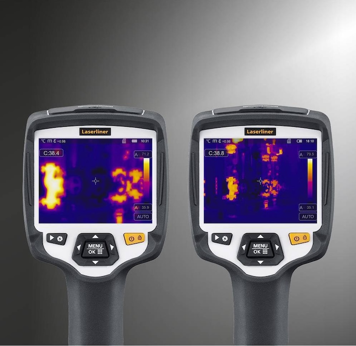 Actual product image Laserliner ThermoCamera HighSense thermal imaging camera -20 to +650°C 160 x 120 pixels 9Hz
