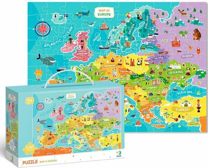 Immagine prodotto Dodo Mappa dell'Europa (100 pezzi)
