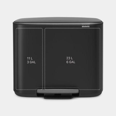 Produktbild Brabantia Bo Treteimer 11 + 23 L (34 l)