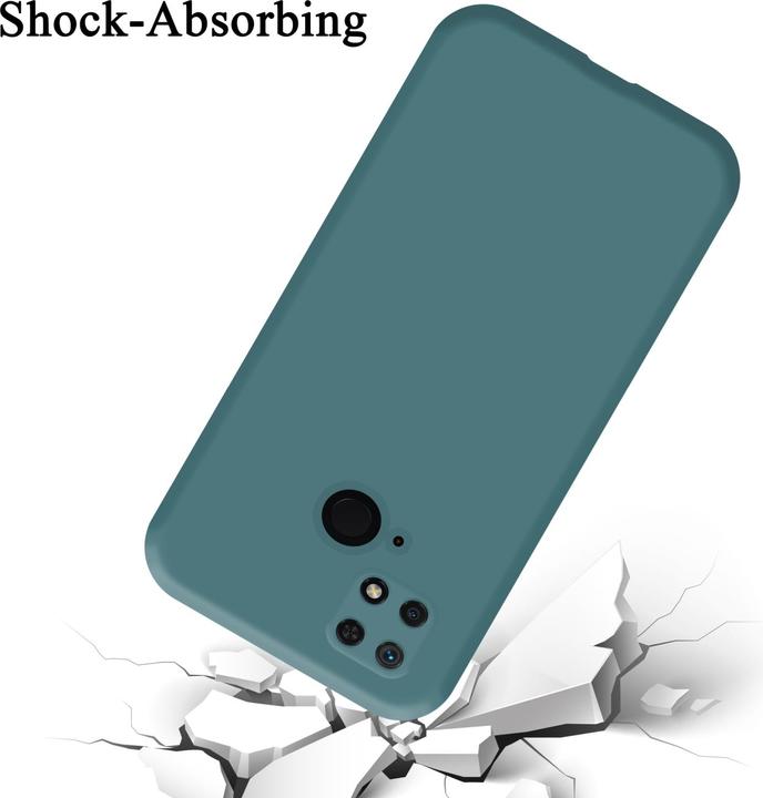 Produktbild Cadorabo TPU Liquid Silicone Case Hülle für Xiaomi RedMi 10C / POCO C40 (Xiaomi Redmi 10C, Xiaomi Poco C40)