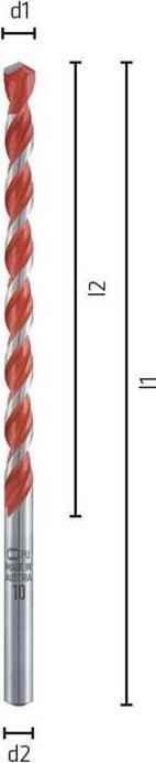 Actual product image Alpen Carbide multi-purpose drill 6.5 (6.5 mm)