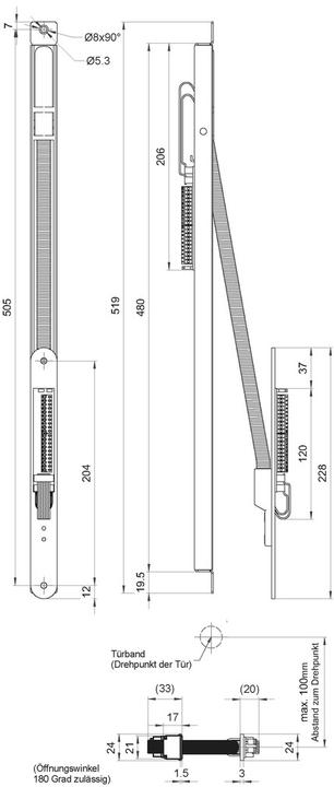 Immagine prodotto MSL Passaggi di cavi nascosti KÜ 10314R40
