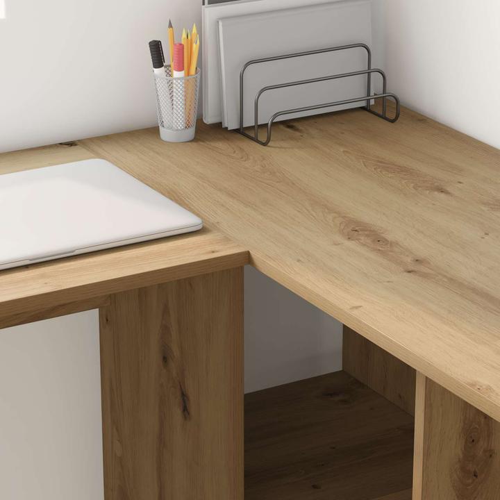 Actual product image vidaXL Moderner Schreibtisch (142 x 102 x 73 cm)
