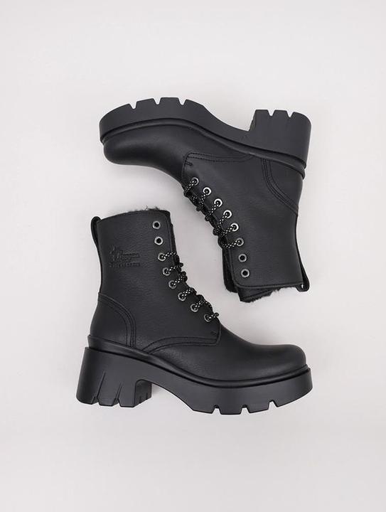 Actual product image Panama Jack Waterproof Combat Boot with Faux Shearling Lining (39)