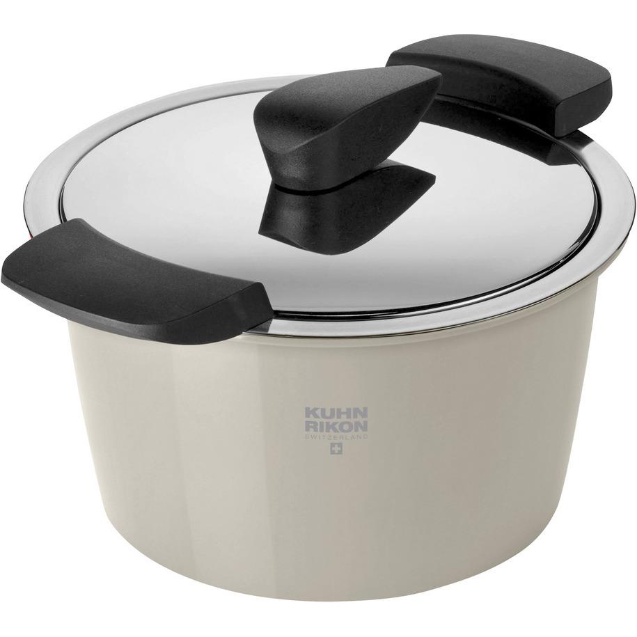 Kuhn Rikon Hotpan, Pfanne + Kochtopf, Beige