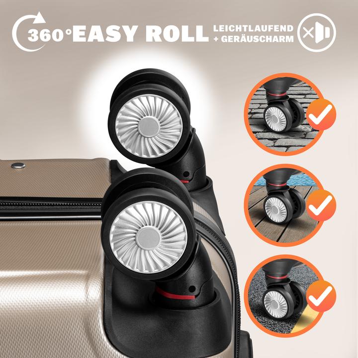 Actual product image Monzana Set of 3 suitcases (105 l)