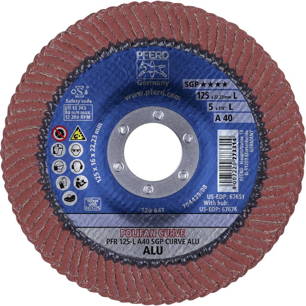 Thumbnail - Pferd, Schleifmittel, Schleifscheibe PFR125 A40 SGP-Curve L ALU (40)