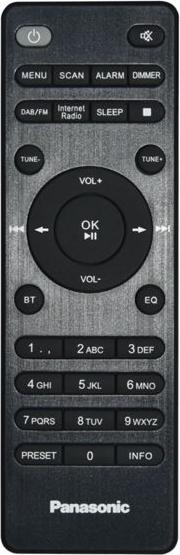 Immagine prodotto Panasonic RF-D40EG-K (FM, DAB, Web radio, VHF, WiFi, Bluetooth)