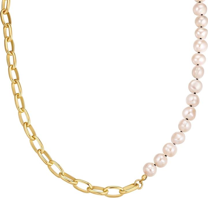 Produktbild Yokoamii Damen Perlen-Kette Metall-Legierung - 36438 (Metall-Legierung)