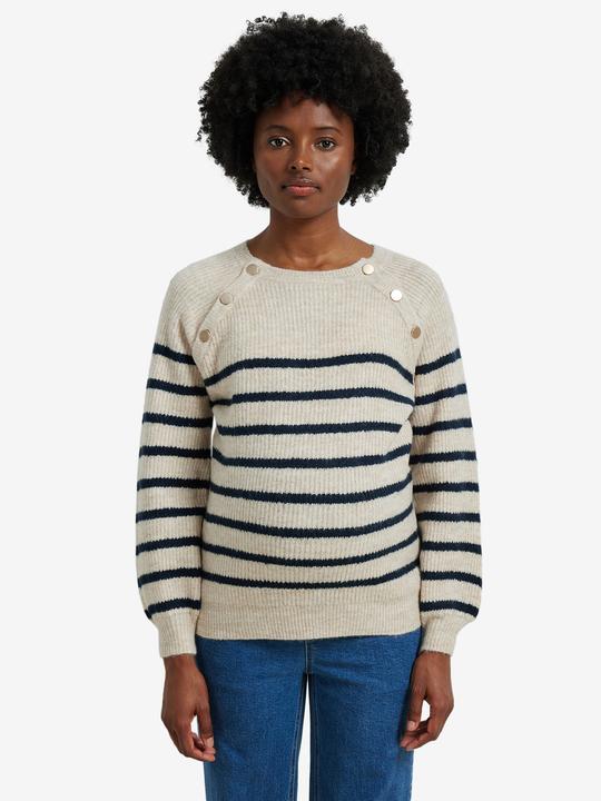 Actual product image Vertbaudet Umstands-Pullover im Matrosenlook mit Stillöffnung an der Schulter (32, 34)