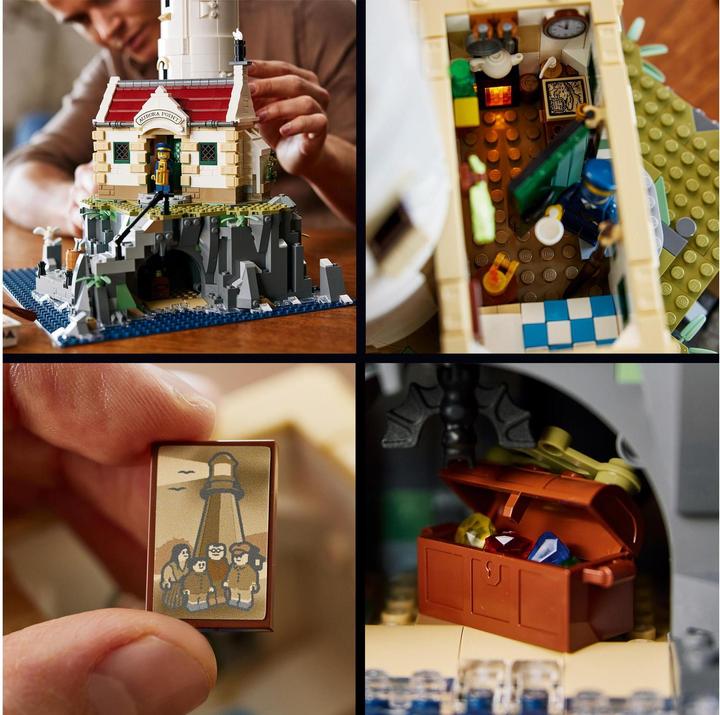 Image du produit LEGO Phare motorisé (21335, LEGO Ideas, LEGO difficiles à trouver)