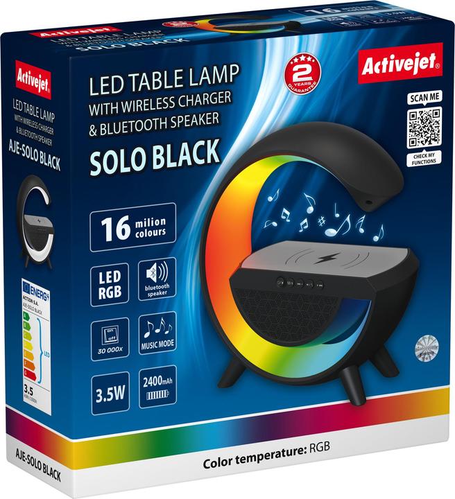 Actual product image Activejet AJE-SOLO RGB LED-Musikleuchte