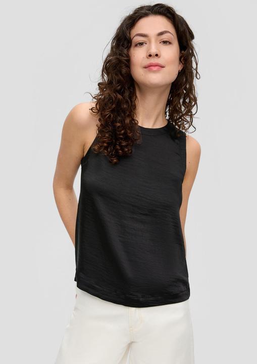 Immagine prodotto s.Oliver Bluse Ärmelloses Satinshirt (48)