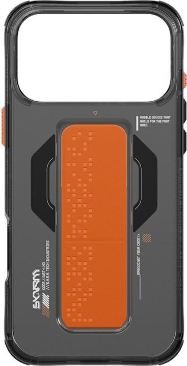 Actual product image Skinarma Haxa Case for iPhone 17 Pro Max Magnetic Charging + Grip Stand Graphite (Apple iPhone 17 Pro Max)