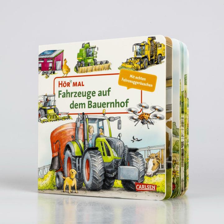 Produktbild Hör mal (Soundbuch): Fahrzeuge auf dem Bauernhof (Deutsch)