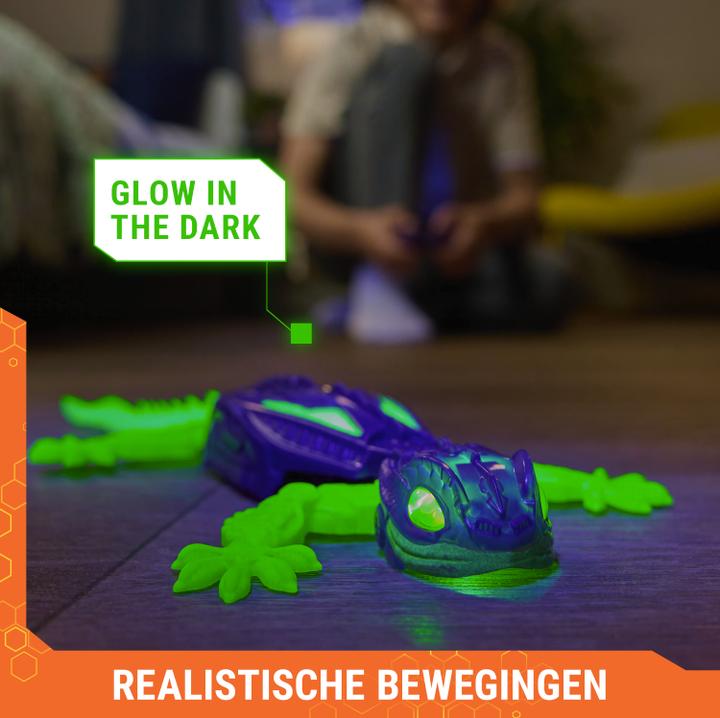 Immagine prodotto Spin Master HEX interactive toy Wall Crawler Gecko Glow in The Dark