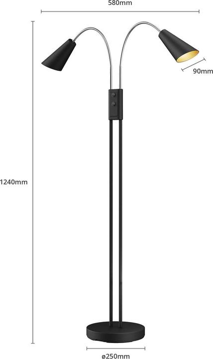 Actual product image Lucande Medira (GU10)