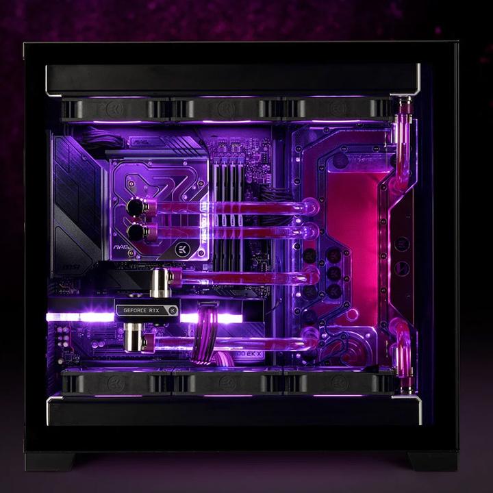 Produktbild EKWB EK-Mana G2 PC-O11D EVO DDC D-RGB Distro Plate - acryl