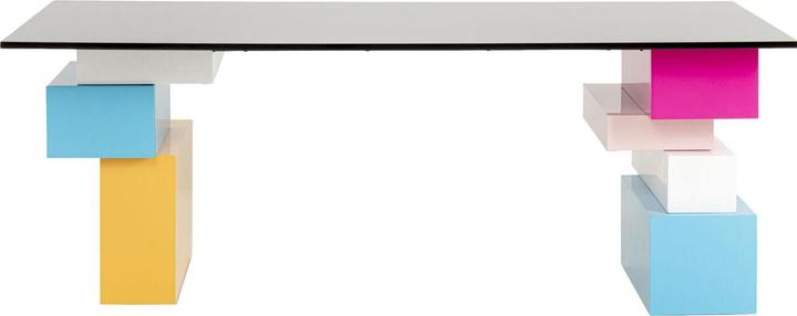 Image du produit Kare Design Schreibtisch Pixel ohne Glasplatte 200x90cm