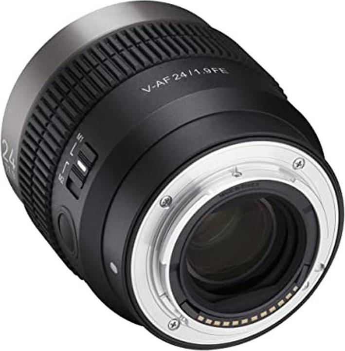 Actual product image Rokinon 24mm T19 Full Frame Wide Angle Cine Auto Focus Lens for Sony E CAF24NEX (Sony E, full size)
